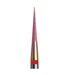 №79 V104.165.514.014_K (фреза алмазна конус 165, довжина 8,0 мм, d = 1,4 мм, м'який абразив, напилення хамелеон)