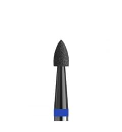 №150 V104.243.524.023_D (фреза алмазна полум'я маленьке 243, d = 2,3 мм, середній абразив, напилення карбонове)