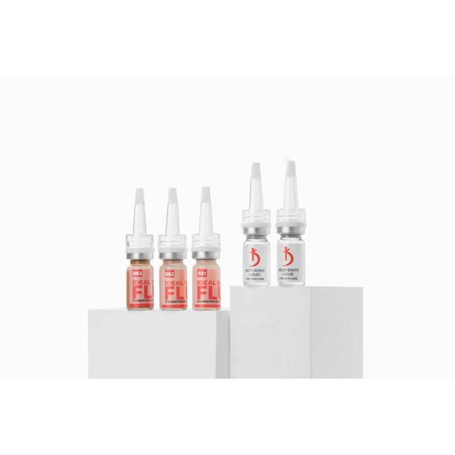 Камуфлирующая основа для кожи для аппаратного нанесения Ideal Skin Fluid BB3, 7 мл