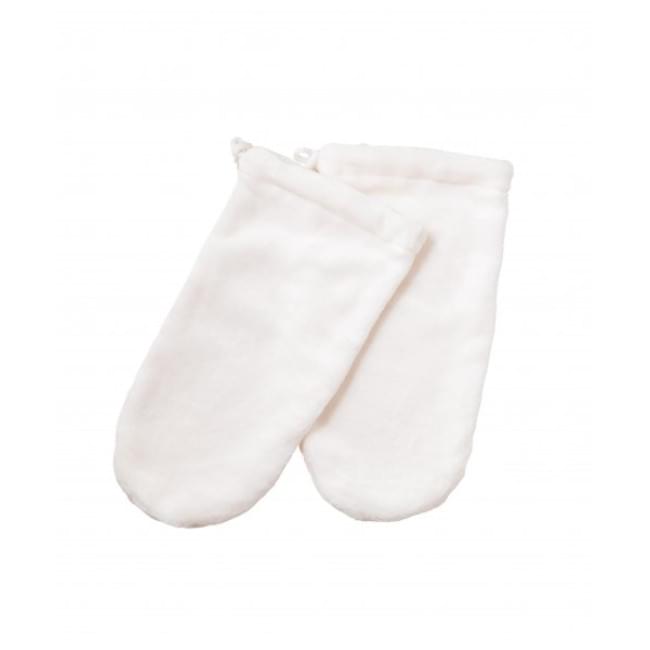 Рукавички махрові (колір: молочний)