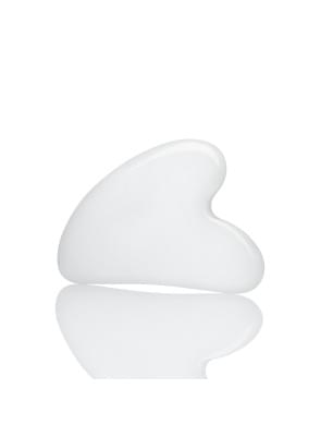 Скляний інструмент для масажу обличчя Gua sha №2