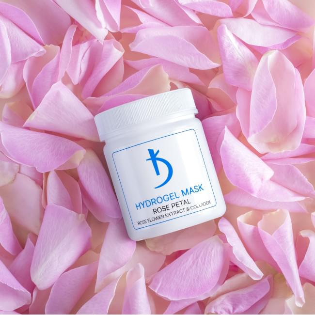Гідрогелева маска з екстрактом троянди та колагеном Rose petal, 100 г