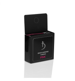 Нитка для разметки бровей 10 м (цвет: розовый, материал: хлопок)