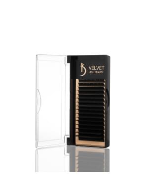 Вії для нарощування Velvet Lash Beauty 0.10 С Mix (16 рядів, довжина 6-14)