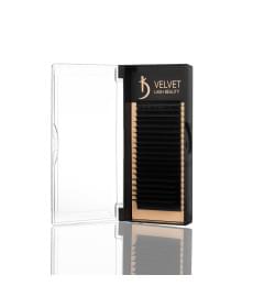Вії для нарощування Velvet Lash Beauty 0.7 С Mix (20 рядів, довжина 6-15)