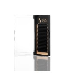 Вії для нарощування Velvet Lash Beauty 0.10 D Mix (20 рядів, довжина 6-15)