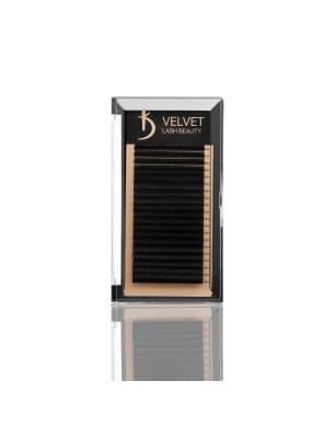 Вії для нарощування Velvet Lash Beauty 0.10 DD Mix (20 рядів, довжина 6-15)