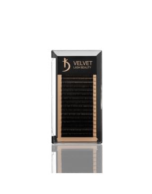 Вії для нарощування Velvet Lash Beauty 0.07 М Mix (16 рядів, довжина 6-14)