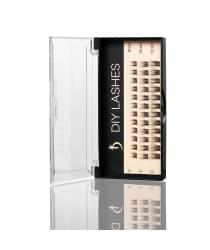 Накладні вії DIY LASHES 01A C 0,07 (8 mm, 10 mm, 12 mm)