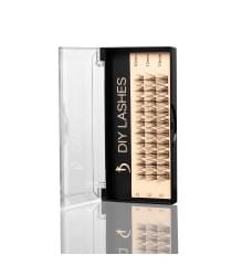 Накладні вії DIY LASHES 02B C 0,07 (10 mm, 12 mm, 14 mm)