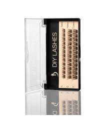 Накладні вії DIY LASHES 03A C 0,07 (8 mm, 10 mm, 12 mm)