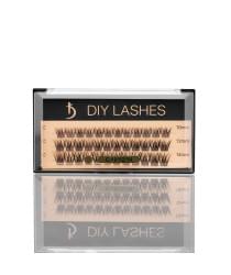 Накладні вії DIY LASHES 04B C 0,07 (10 mm, 12 mm, 14 mm)