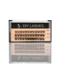 Накладні вії DIY LASHES 04B C 0,07 (10 mm, 12 mm, 14 mm)