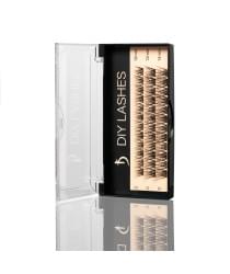 Накладні вії DIY LASHES 04B C 0,07 (10 mm, 12 mm, 14 mm)