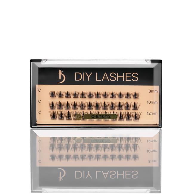 Накладні вії DIY LASHES 05A C 0,07 (8 mm, 10 mm, 12 mm)