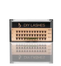 Накладні вії DIY LASHES 06A C 0,07 (8 mm, 10 mm, 12 mm)