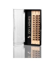 Накладні вії DIY LASHES 06B C 0,07 (10 mm, 12 mm, 14 mm)