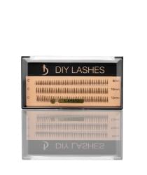 Накладні вії DIY LASHES 08A C 0,07 (8 mm, 10 mm, 12 mm)