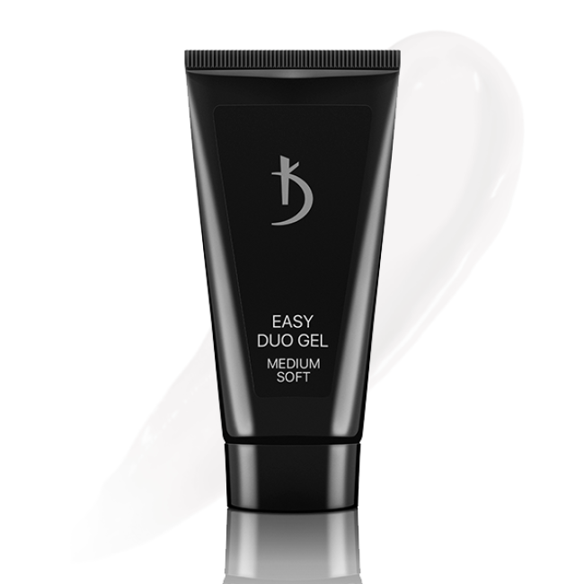 Професійна акрилово-гелева система Easy Duo Gel Medium Soft Clear, 60 г