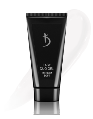 Професійна акрилово-гелева система Easy Duo Gel Medium Soft Clear, 30 г