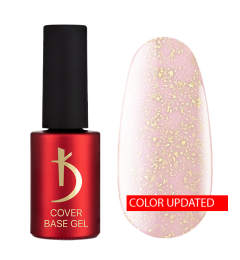 Камуфлирующее базовое покрытие Cover Base Gel Flake 08, 7 мл