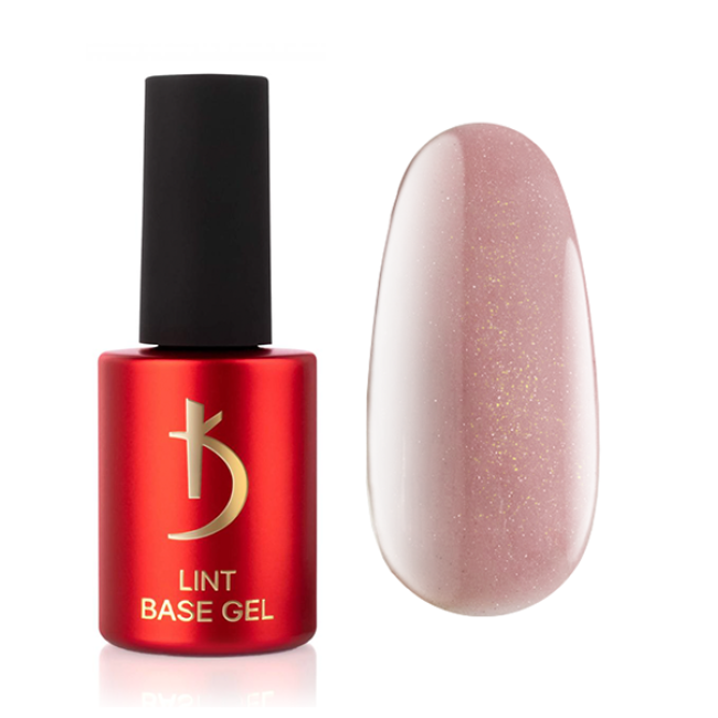 Камуфлирующее базовое покрытие Lint Base Gel Shine Beige, 15 мл