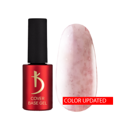  Камуфлирующее базовое покрытие Cover Base Gel Flake 09, 7 мл