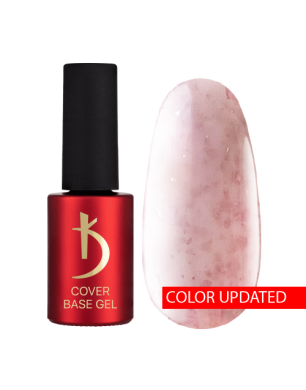 Камуфлююче базове покриття Cover Base Gel Flake 09, 7 мл