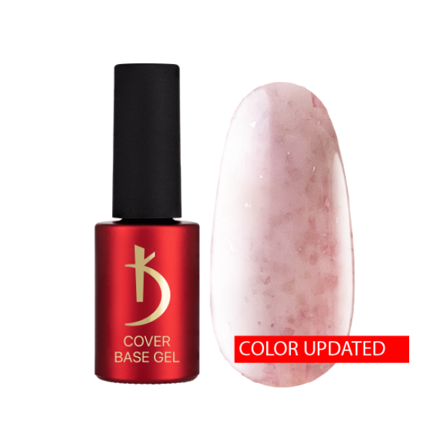  Камуфлирующее базовое покрытие Cover Base Gel Flake 09, 7 мл