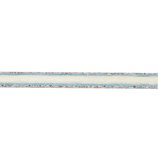 Клиноподібна пилка для нігтів 180/180 гріт, колір: сірий