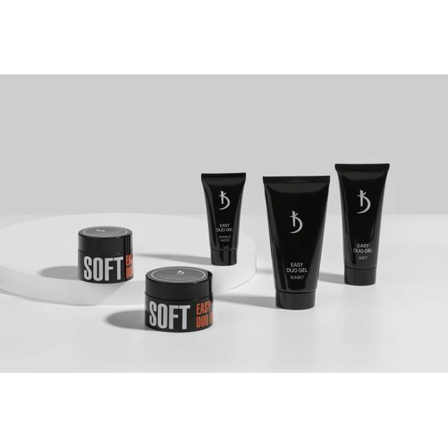Профессиональная акрилово-гелевая система Easy Duo Gel Soft (цвет: Sugar Dune), 35 г