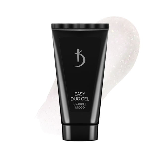 Easy Duo Gel "Sparkle Mood" №1 (Акрил-гель), 15 г.