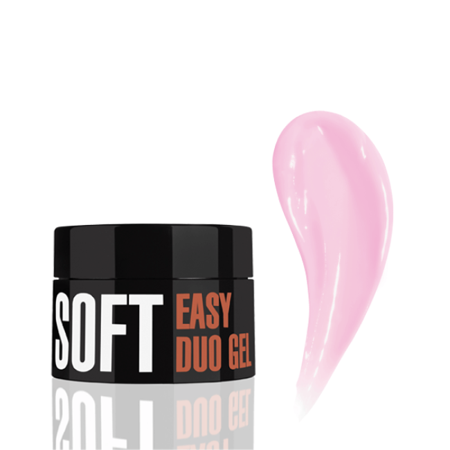 Професійна акрилово-гелева система Easy Duo Gel Soft (колір: Pink Dream), 14 г
