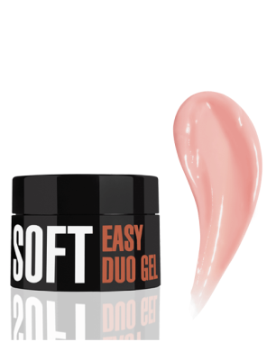 Профессиональная акрилово-гелевая система Easy Duo Gel Soft (цвет: Jade Rose), 14 г