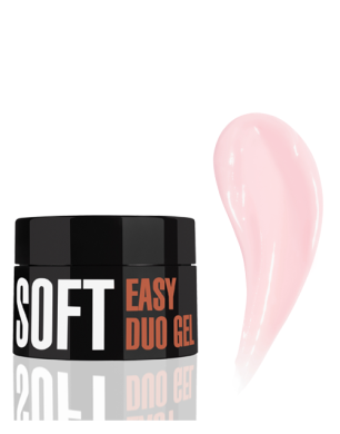 Профессиональная акрилово-гелевая система Easy Duo Gel Soft (цвет: Silk Cloud), 14 г