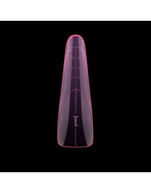 Многоразовые верхние френч-формы French plastic form system, форма: современный миндаль (150 шт/уп)