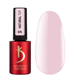 Верхнее покрытие для гель-лака без дисперсионного слоя, 7 мл - Natural Top 5, No Sticky Top Coat Kodi professional