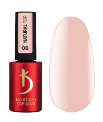 Верхнее покрытие для гель-лака без дисперсионного слоя, 7 мл - Natural Top 6, No Sticky Top Coat Kodi professional