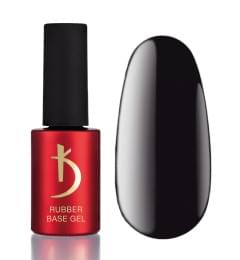 Черная каучуковая основа Rubber Base Gel Black, 7 мл