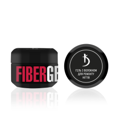 Гель с волокном для ремонта ногтей Fiber gel for repair, 12 мл
