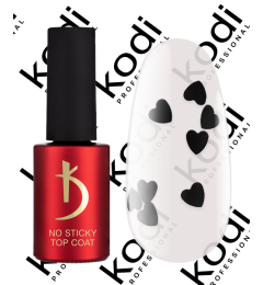 Верхнее покрытие для гель-лака без дисперсионного слоя, 7 мл — ART 22, No Sticky Top Coat Kodi professional