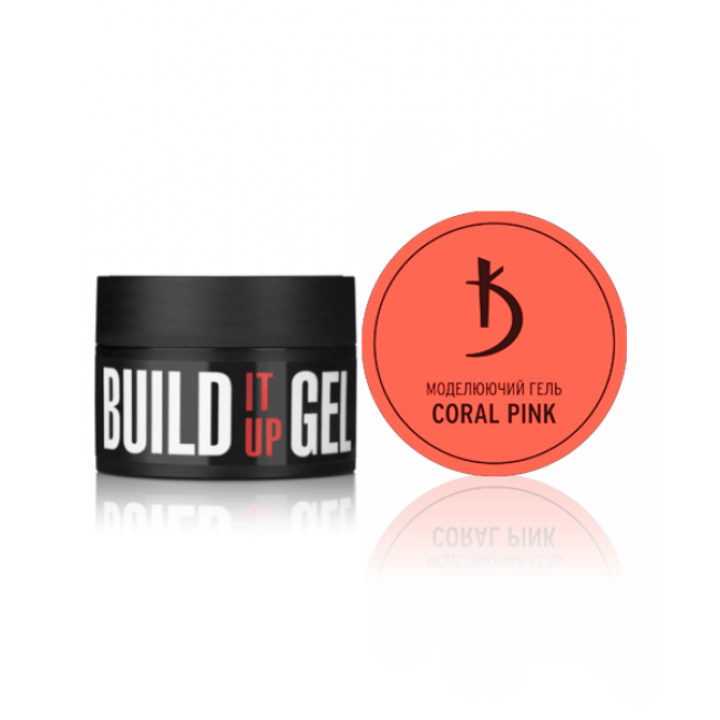 Моделирующий гель Build It Up Gel “Coral Pink”, 12 мл