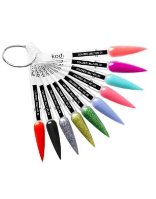 Палитра Colored Jelly gel (10 типсы)