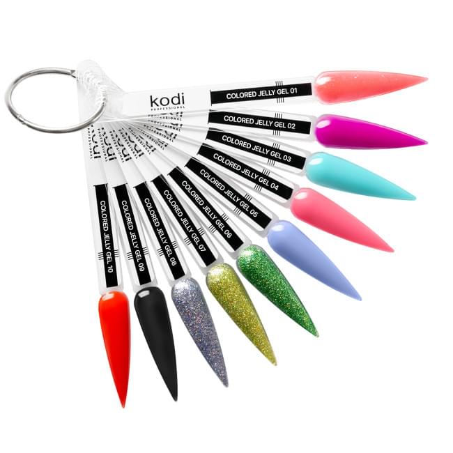 Палітра Colored Jelly gel (10 тіпси)