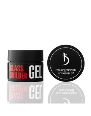 Витражный моделирующий гель Glass Builder Gel №07, 12 мл