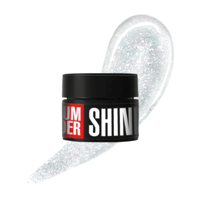 Моделирующий гель Medium builder shine gel 01, 30 г