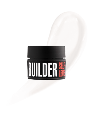 Моделирующий самовыравнивающийся гель Builder self-level gel, 13 г (оттенок Milk)