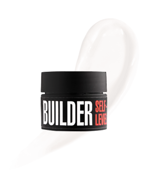 Моделирующий самовыравнивающийся гель Builder self-level gel, 30 г (оттенок Milk)