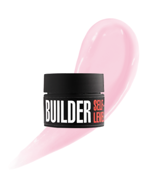 Моделирующий самовыравнивающийся гель Builder self-level gel, 13 г (оттенок Milky Pink)