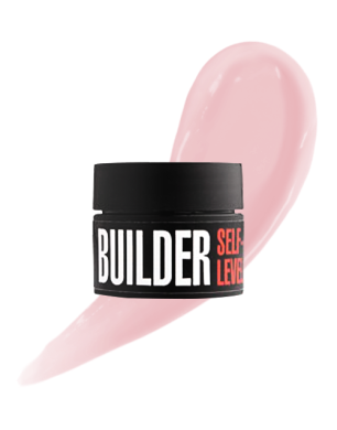Моделирующий самовыравнивающийся гель Builder self-level gel, 30 г (оттенок Misty Rose)